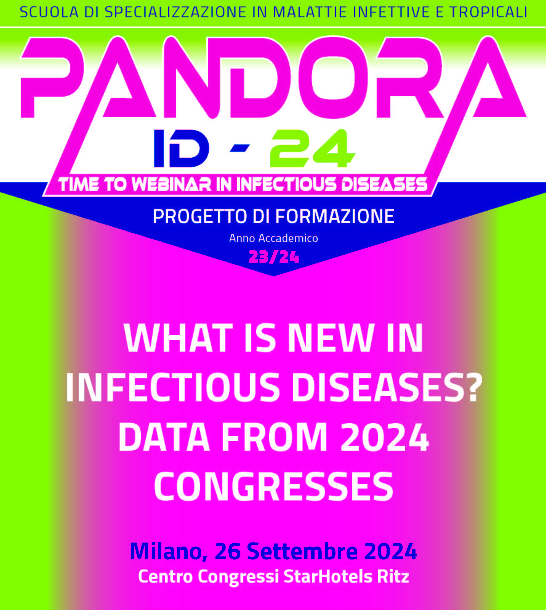 WHAT IS NEW IN INFECTIOUS DISEASES? DATA FROM 2024 CONGRESSES